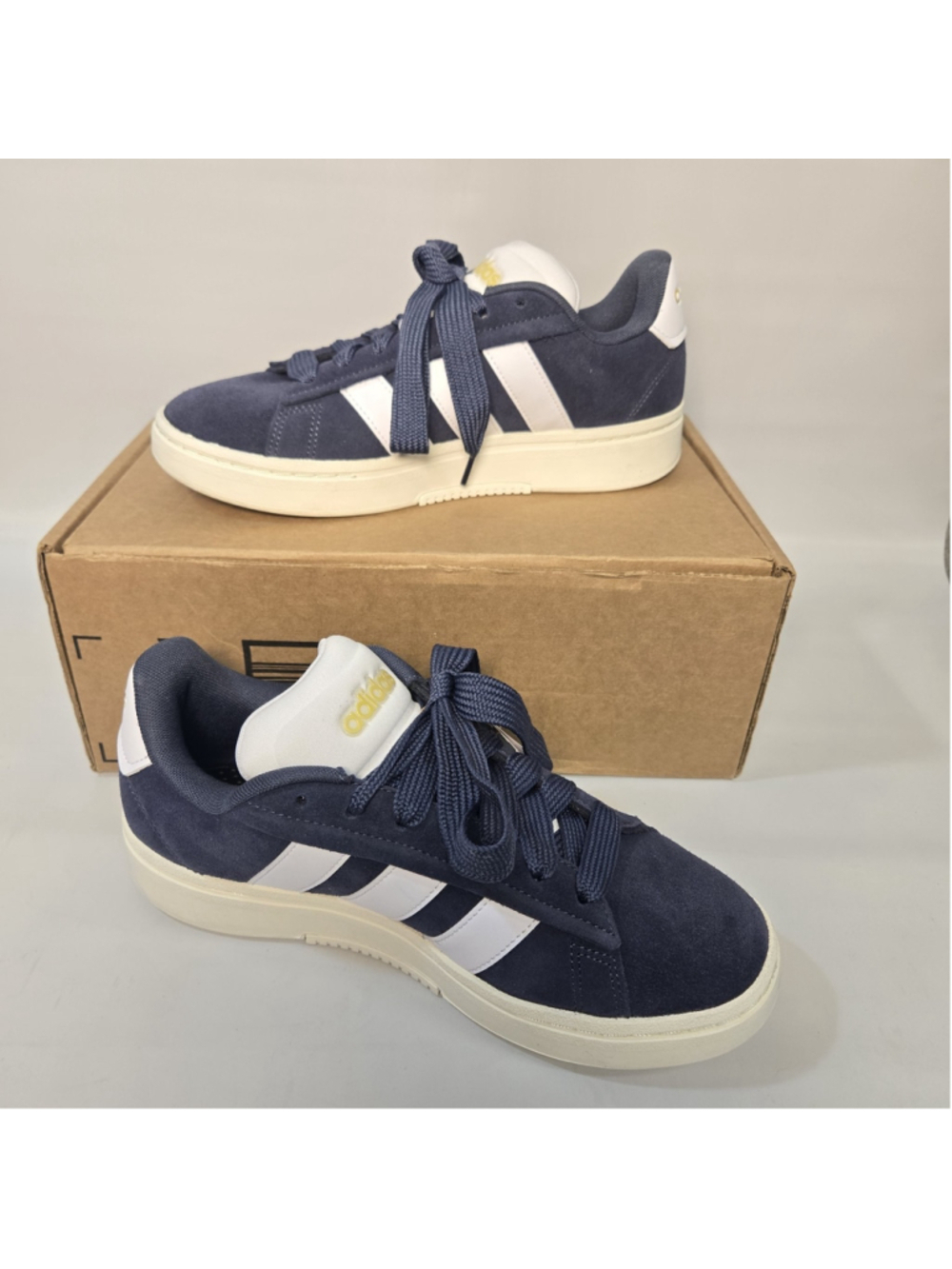 adidas Grand Court Alpha Sneaker Navy Cloudfoam Casual Shoe Men 9 NWT Streetwear